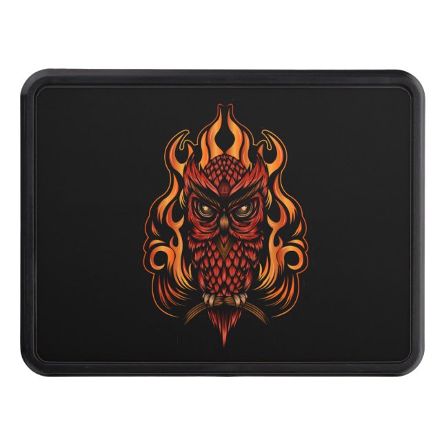 Fire Uggla Dragkroksskydd (Framsidan)