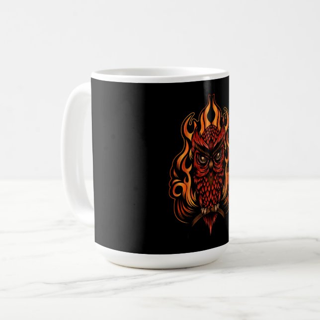Fire Uggla Kaffemugg (Framsida vänster)