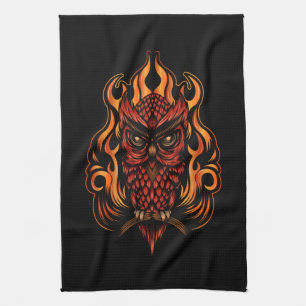 Fire Uggla Kökshandduk