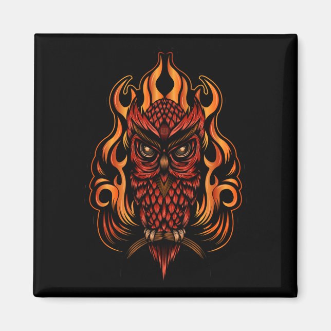 Fire Uggla Magnet (Framsidan)