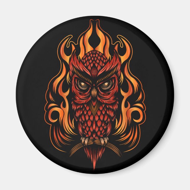 Fire Uggla Magnet (Framsidan)