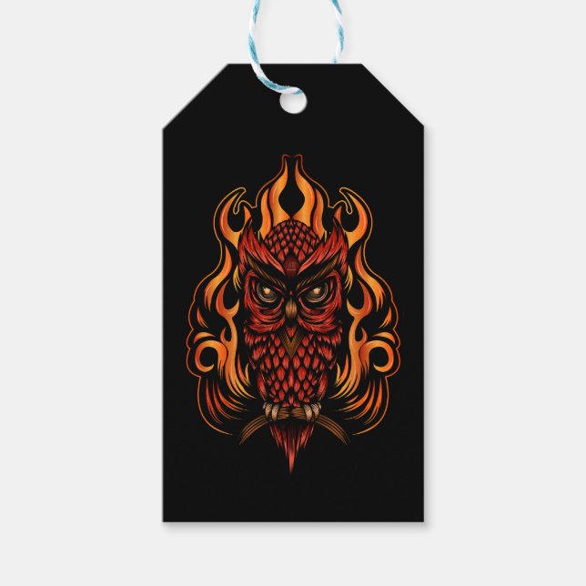Fire Uggla Presentetikett (Framsidan)
