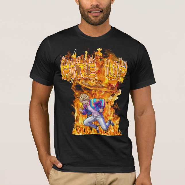Fire Up T Shirt (Framsida)
