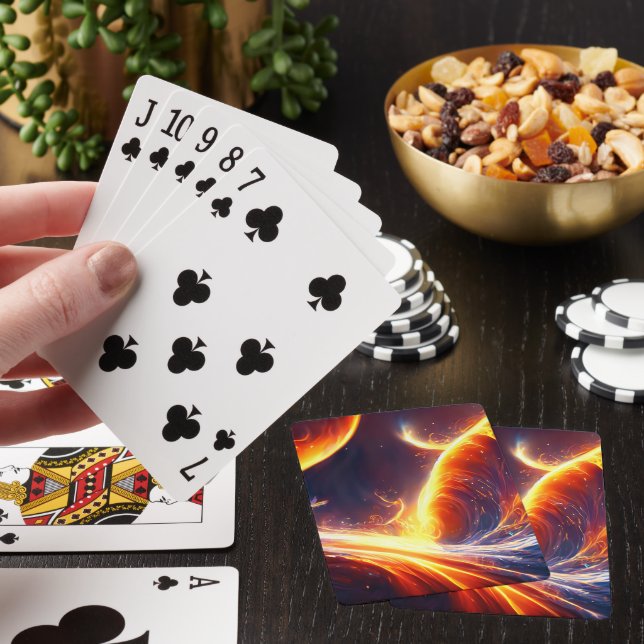 Fire Vatten Space Casinokort (På plats)