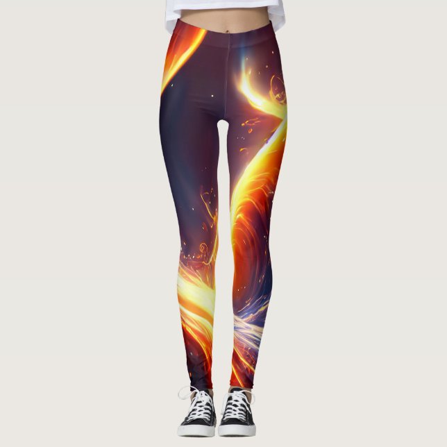 Fire Vatten Space Leggings (Framsida)