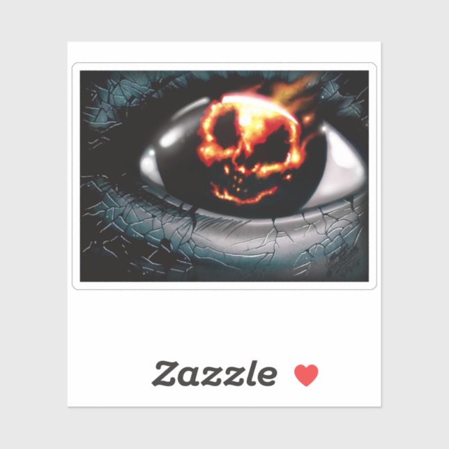 "Fire Vision" Klistermärken (Ark)