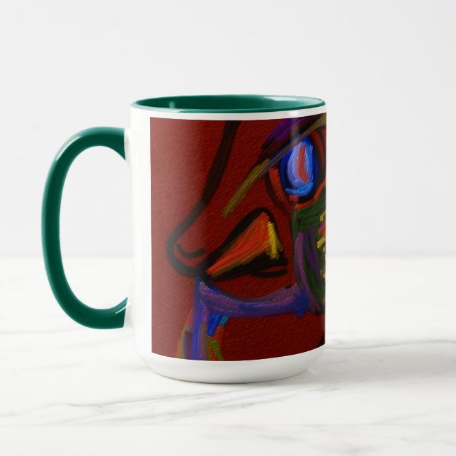 Fire Warrior Combo Mug Mugg (Vänster)