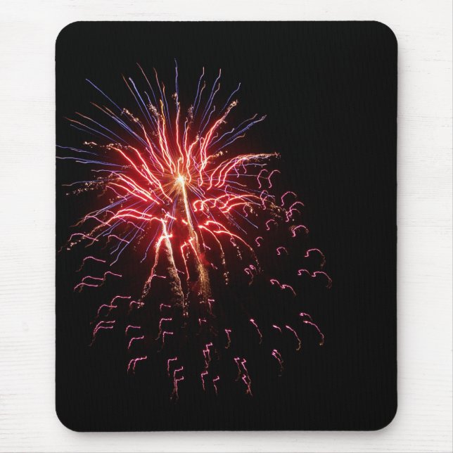 Fire Works 2 Mousepad Musmatta (Framsidan)