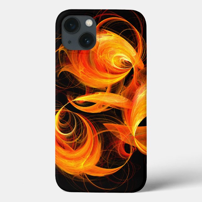 Fireball Abstrakt Art (Baksida)