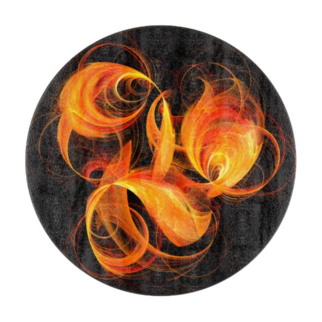 Fireball Abstrakt Art Circle (Framsidan)