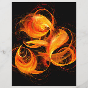 Fireball Abstrakt Art Flyer