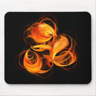 Fireball Abstrakt Art Mousepad Musmatta