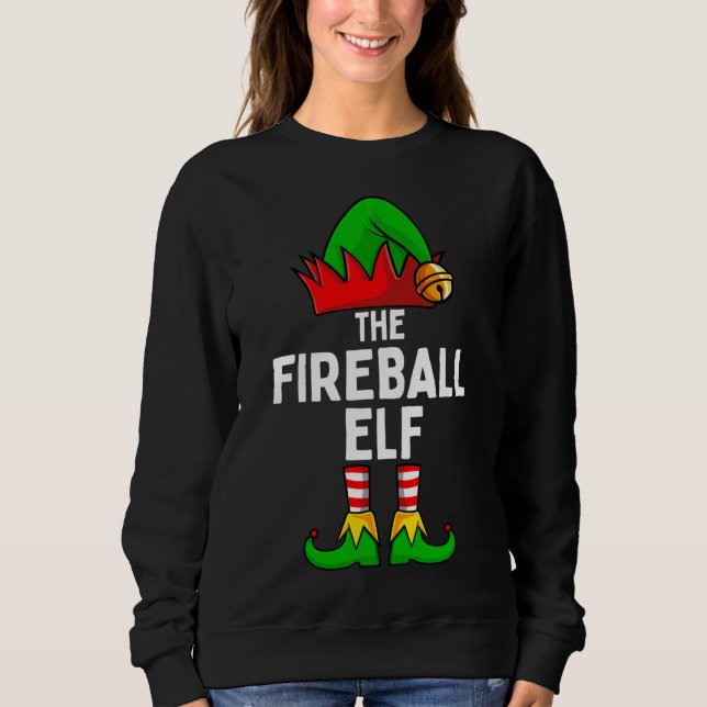 Fireball Elf-familjen, den fantastiska julmatchnin T Shirt (Framsida)