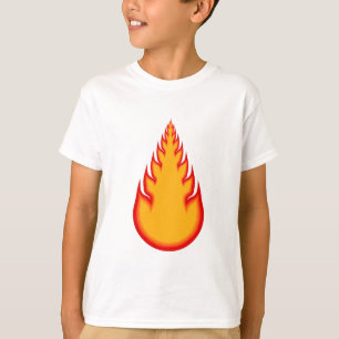 Fireball-grafik: Brand Boll: Flamor Tee Shirt