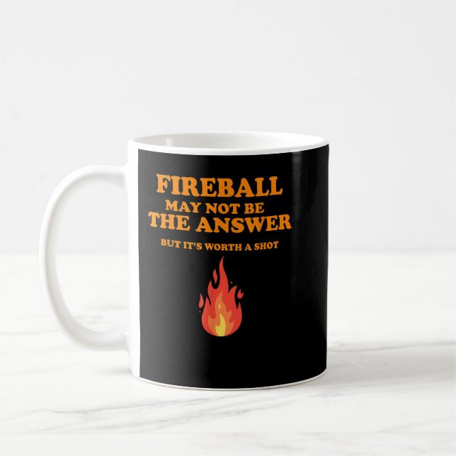 Fireball kanske inte är svaret.. men.. kaffemugg (Vänster)