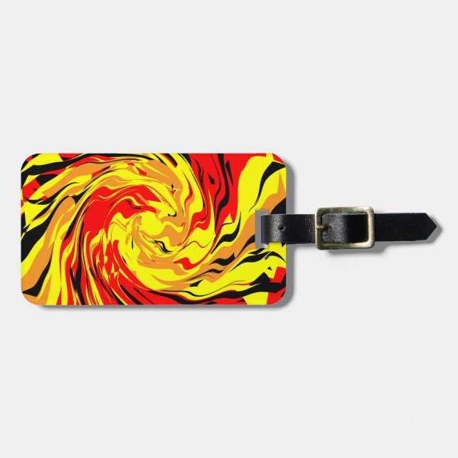 Fireball Spiral Bagagebricka (Horisontell Framsida)