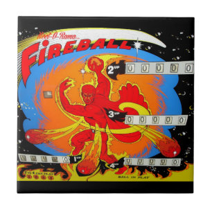 FireballPinball Kakelplatta