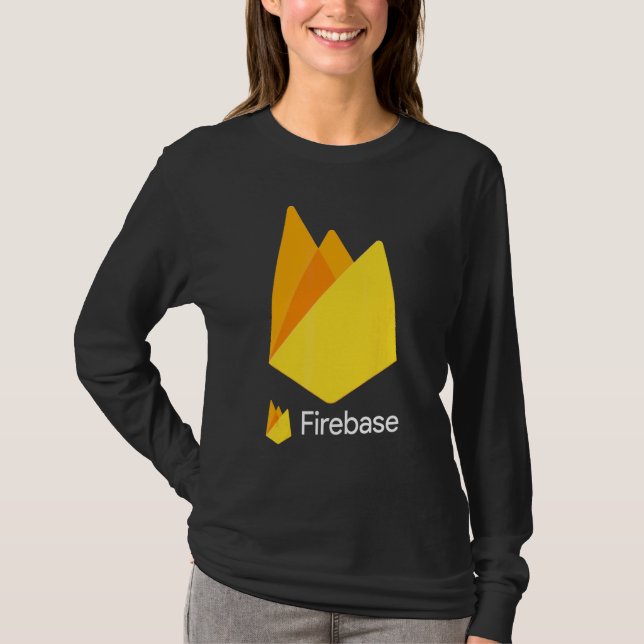 Firebase  Mjukvaruprogrammering Och Applikationsut T Shirt (Framsida)