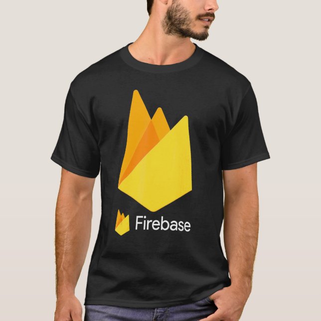 Firebase  Mjukvaruprogrammering Och Applikationsut T Shirt (Framsida)