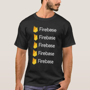 Firebase-Software- och programprogrammeringsl T Shirt