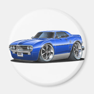 Firebird blåttbil 1967 magnet
