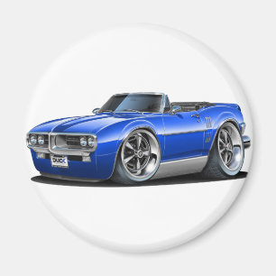 Firebird blåttcabriolet 1967 magnet