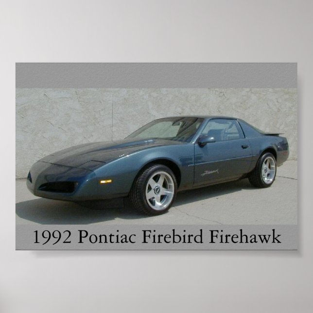 Firebird Firehawk Poster (Framsidan)