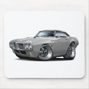 Firebird Grå färg-Svart bästa bil 1969 Musmatta