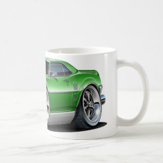 Firebird grön bil 1968 kaffemugg