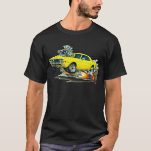 Firebird gul bil 1967-68 t-shirt