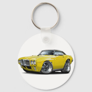 Firebird Gult-Svart bästa bil 1969 Nyckelring