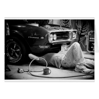 Firebird Mechanic Hälsningskort