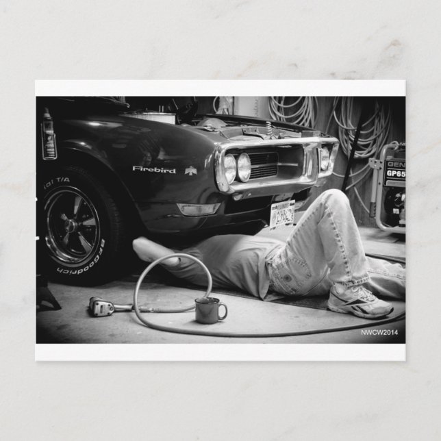 Firebird Mechanic Vykort (Framsida)