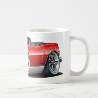 Firebird röd cabriolet 1967 kaffemugg