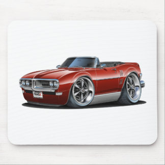 Firebird rödbrun cabriolet 1968 musmatta