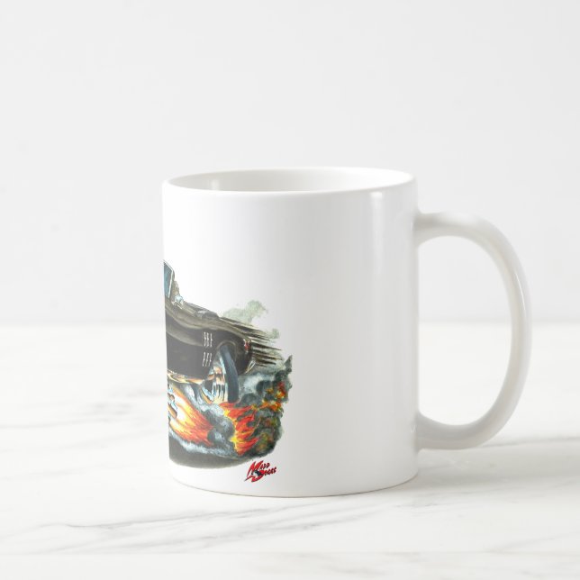Firebird svart cabriolet 1967-68 kaffemugg (Höger)
