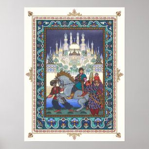 Firebirden av Boris Zvorykin Poster