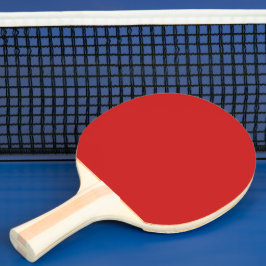 Firebrick Red Solid Färg Pingisracket