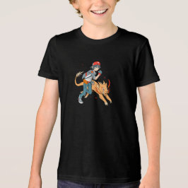 Firebunden Duo Anime Inspired Fantasy Creature T Shirt