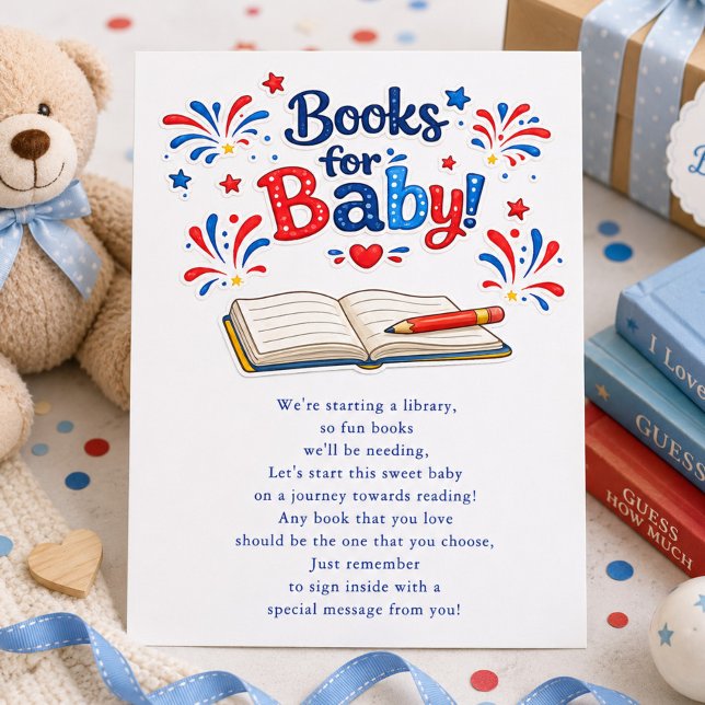 Firecracker Books for Baby-kort Tilläggskort (Skapare uppladdad)
