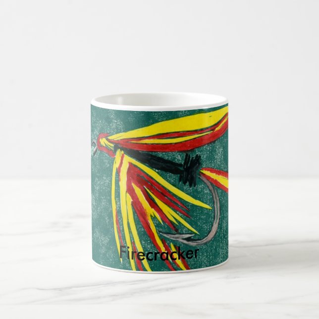"Firecracker" Classic Trout Fly Kaffemugg (Center)