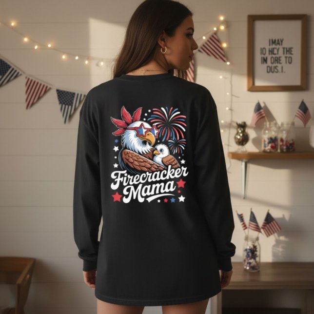 Firecracker Mama 4:e juli Matchande Familj T Shirt (Skapare uppladdad)