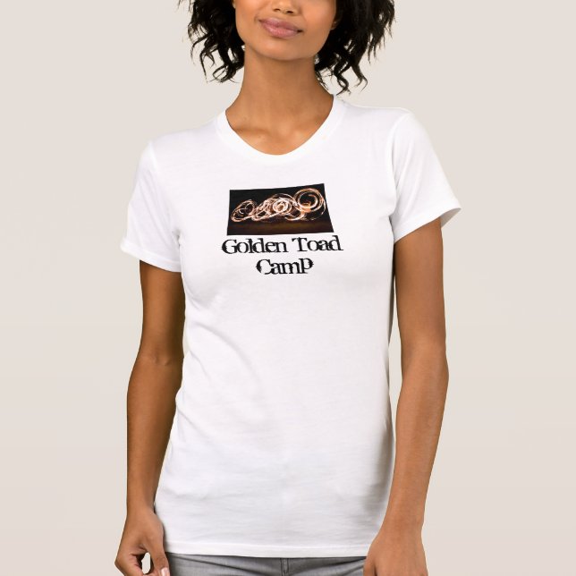 Firedance guld- ToadCamp Tee Shirt (Framsida)