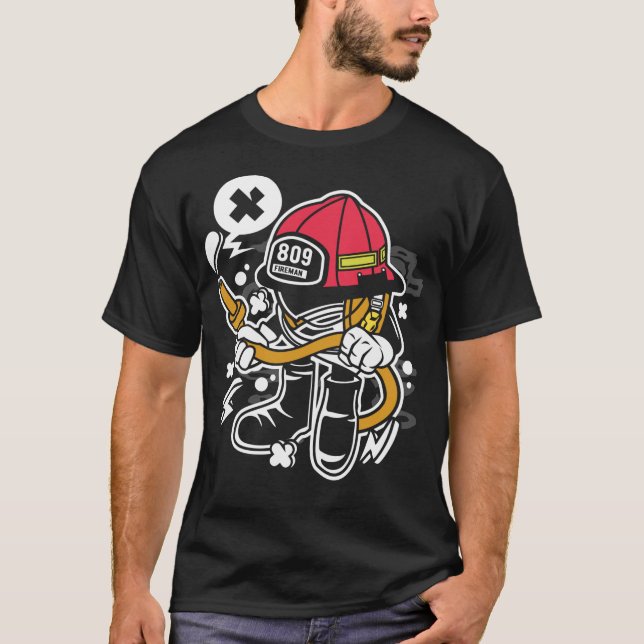 Firefighter 2 t shirt (Framsida)