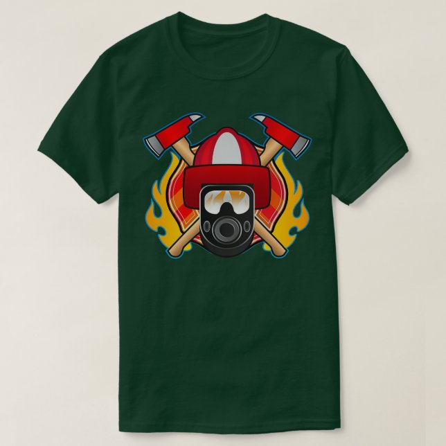 Firefighter 8 t shirt (Design framsida)