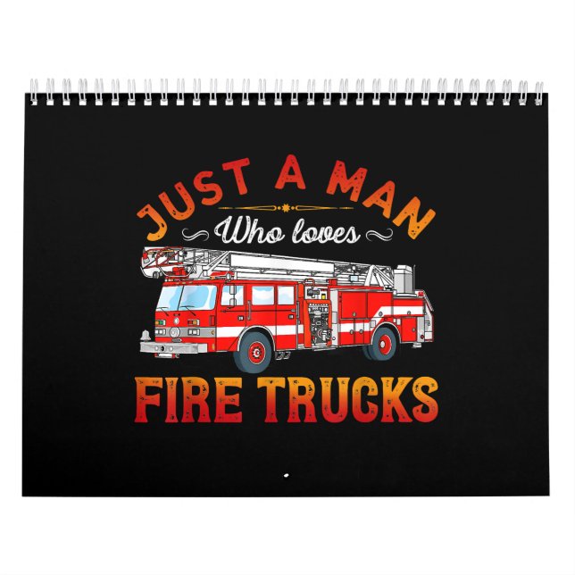 Firefighter | Bara en man som Kärlek avfyrar Lastb Kalender (Omslag)