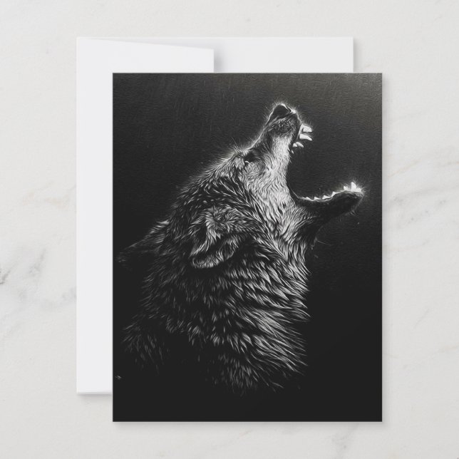 Firefighter Bröllop | Wolfs kärlek mamma Inbjudningar (Framsida)