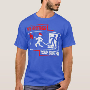 Firefighter Brother Proud Fireman Rescuer Gift T Shirt