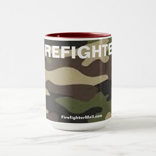 FIREFIGHTER CAMO MUGG (Center)