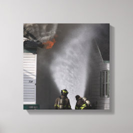 Firefighter Canvastryck